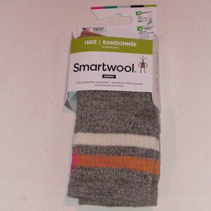 Smartwool Hike Light Cushion Tube Stripe Crew Socks Women's Medium NWT